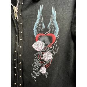 Studded Shirt with hood